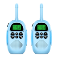 Pikkukuva 1 / 5: #(2 kpl Sininen) Ladattava Walkie Talkie Lasten Radiolelu#