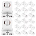 Miniatyrbilde 1 av 2: 30 stk. lampe sokkel erstatning G13 lampeholder T8 T12 LED-rørholder tilbehør