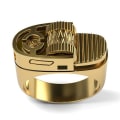 Miniatyrbilde 2 av 2: #Lett ring i punk-stil, ring for menn, størrelse 11#