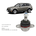 Miniatyrbilde 3 av 5: Forover Ball Joint, Nedre Foran, Reduserer Unormal Støy, OEM-Standard 31103418341, Opphengsball Joint for X3 3.0si 2.5i 3.0i