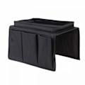 Miniatyrbillede 1 af 5: #(Sort) Sofa Armlæn Opbevaringspose, Sofa Fjernbetjening Stativ Sofa Oxford#