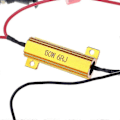Miniatyrbillede 5 af 5: 2 stk. T20 7440 96-LED 3014 50W tofarvet Switchback LED DRL blinklys sæt