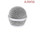 Miniatyrbilde 2 av 5: Mikrofon Erstatningshode Stål Sm58 Mesh Håndholdt Mikrofon Grill Mesh Hode Fengshuo