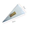 Miniatyrbillede 5 af 5: /#/300 DIY Bryllup Fødselsdagsfest OPP Poser Transparent Slik Tr/#/