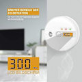 Miniatyrbild 4 av 5: Kolmonoxidvarnare CO-larm med testknapp och digital display, 85dB alarm