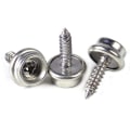 Miniatyrbilde 1 av 5: 10 Sett Rustfrie Tapping Snap-Festesett Teltt Marine Yac