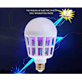 Miniatyrbild 2 av 4: Inomhus- och utomhus 2-i-1 elektronisk UV-insektsfälla, LED-lampa