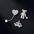 Miniatyrbillede 2 af 5: Modeshow Designer Skocharms til Kvinder og Piger, Bling Skocharm