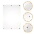 Miniatyrbilde 3 av 4: Kjøleskap Blank Tavle Magnetisk Whiteboard for Kjøleskap Planlegger Tavle