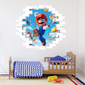 Pikkukuva 3 / 5: #Piirretty Mario 3D-seinätarra, tapetti, PVC, 46*40cm#