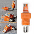 Miniatyrbillede 2 af 5: F Hun Til Rj45 Han Koaksial Tønde Kobling Adapter Rj45 Til Rf Konnektor Konverter