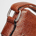 Miniatyrbild 2 av 4: axelväska i läder för dam, stöldskyddad axelväska, mjuka crossbody-väskor i läder