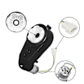 Miniatyrbillede 4 af 5: 24V Børne Elbil Gearkasse 30000RPM Motor 2 stk. Elektrisk Motor Gearkasse Motorcykler Høj Hastighed RS55