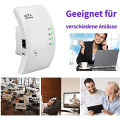 Miniatyrbillede 3 af 4: WiFi Repeater WiFi Booster 300Mbps Trådløs Udvidelse Netværkssignal