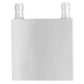 Aluminium Vandkølingsblok Vandblok Køler CPU Vandkølingshoved Fladt Afløb (#1)