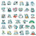 Pikkukuva 3 / 5: #65 chibi-versio Hatsune Miku -tarrat#