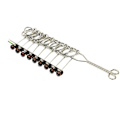 Miniatyrbilde 2 av 4: /#/30 Metall Hjernetrim IQ Test Distanglement Puslespill Fidget Leker for Barn Tenåringer - Bursdager Bryllup Gjestegaver Julegave/#/