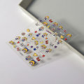 Miniatyrbilde 1 av 3: #3-delt sett med 3D jentekriger neglkunst klistremerker#