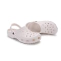 Miniatyrbillede 1 af 5: Klassiske Unisex Træsko Unisex Træsko Havesko Slip On Sandaler (1 stk., Hvid)