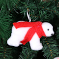 Miniatyrbillede 4 af 4: *3 Julevedhæng, Søde Juletræ Boblebjørn Vedhæng Chr*