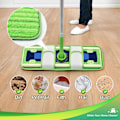 Pikkukuva 4 / 5: Mikrokuitumoppityynyjen pakkaus Swiffer XL -moppeihin, uudelleenkäytettävät märkä- ja kuivapyyhkeet, jotka ovat yhteensopivia Swiffer Sweeper XL:n kanssa, pestävä XL-moppitäyttö kaikkiin
