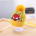 Miniatyrbillede 1 af 5: #(Gul) Børne Drenge Spider-Man Hue Vintervarme#