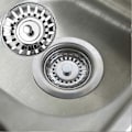 Pikkukuva 4 / 5: 2 kpl pesuallassiivilä kori, keittiön pesuallassiivilä, kylpyhuoneen pesuallassiivilät halkaisija 80 mm