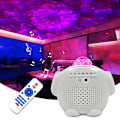 Miniatyrbillede 2 af 5: (Hvid) Sky Stjerneprojektor, 4 i 1 Dynamisk LED-projektor, 32 Pro