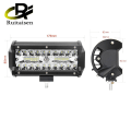 Miniatyrbild 3 av 4: 120W LED-ljusramp tre rader 7 tum arbetslampor