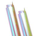 Miniatyrbild 1 av 4: TOYANDONA 1 Rulle Presentpapper Gradient Färgskiftande Blomomslag för Bröllop Födelsedag Dusch Grattis