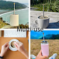 Miniatyrbild 5 av 5: Kaffeinfuser Kreativ Kaffe Te Infuser Rostfritt Stål Press Typ Kaffeinfuser Te Sil