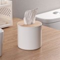 Pikkukuva 5 / 5: Bambuinen Tissu Doos, Wit Tissu Doos Deksel Houder Case Opslag Ho
