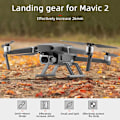 Miniatyrbild 4 av 5: Snabbfäste Landningsställ Kit För Dji- Mavic 2 Pro/zoom Drönare Höjd Förlängare Lång Ben Fot Skydd Ställ Gimbal