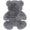 Miniatyrbilde 1 av 5: #Grått teppe Mykt, Bjørnform, Stue#