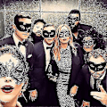 Miniatyrbillede 5 af 5: Maskebal Maske Til Kvinder Fest Aftenmaske Bar Kostumer Tilbehør