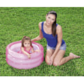 Miniatyrbild 1 av 5: Rund badpool med uppblåsbart botten 3 ringar 70 x 30 cm, 2-pack