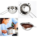Miniatyrbillede 5 af 5: Skål 400 ML, bain-marie i rustfrit stål til chokolade, sukker