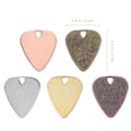 Miniatyrbild 4 av 4: 20 st Legering Gitarrplektrum Metall Gitarrplektrum Verktyg Elgitarr Tillbehör
