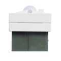 Miniatyrbild 1 av 4: LCD Digital Fönstertermometer Hygrometer Inomhus Utomhus Väderstation Med Sugpropp
