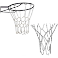 Miniatyrbilde 4 av 5: Basketballnett, utendørs basketballnett, basketballnett i metall, slitesterkt basketballnett, erstatningsbasketballnett