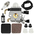 Miniatyrbild 5 av 5: Förgasarkit för BG72 BG75 HS80 FS85 FS80 FC75 FC85 FS75 Trimmers