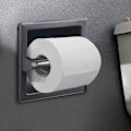 Miniatyrbilde 4 av 5: Innfelt Toalettpapirholder Veggmontert Rustfritt Stål