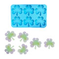 Miniatyrbild 3 av 5: 3st Silikonformar För Resin Shamrock Silikonformar Fjäril Örhänge Formar