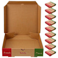 Pikkukuva 3 / 4: 10 kpl Pizzan Kääre Kotelo Elintarvikelaatuinen Paperi Pizza Säilytyslaatikko 8 tuuman Pizza Takeaway Laatikko
