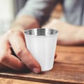 Miniatyrbilde 3 av 4: 6 stk. ølkopper i rustfritt stål, bruddsikre ølkopper, drikkekopper