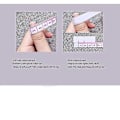 Miniatyrbild 2 av 4: Färska Små Blomma Nagelstickers Balett Rustning Bär Rustning Nagelbit Nagelbit Löstagbar Nagelplåster Nagel