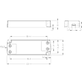 Miniatyrbillede 1 af 2: *LED strømforsyningstransformator - 15W, 12V DC, 1,25A - Konstant spænding til LED-strimler og G4, MR11, MR16 LED-pærer*