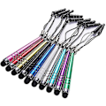 Miniatyrbillede 1 af 5: 10x Mini Universal Stylus Pen Touch Pen Input Pen Touch Pen Til Iphone Ipad Farve Tilfældig