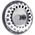 Miniatyrbillede 2 af 5: 2 stk. 78mm Universal Køkkenvaskprop Rustfrit Stål