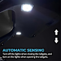 Miniatyrbillede 5 af 5: LED Bil Baglygte Bagagerumslys Til Toyota Rav4 5. Bagklapslampe Kuffertlys Til Rav4 Tilbehør